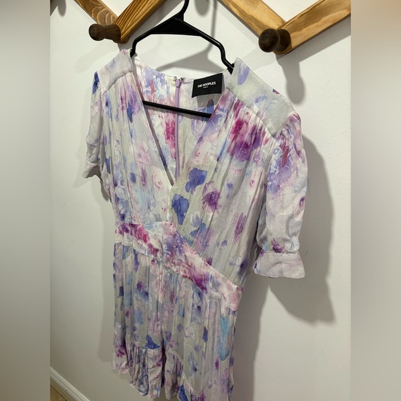 The Kooples Women's Printed Short Dress with Frills - Picture 4 of 13